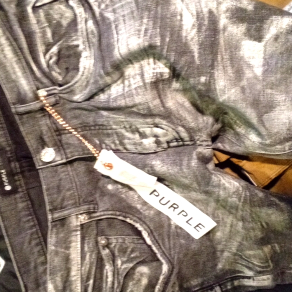 Men's Denim PURPLE BRAND Size 38 Grey